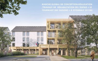 La Vie en Roses participe à la réhabilitation et l’extension de l’EHPAD« Le Tournant des Saisons » à Oyonnax