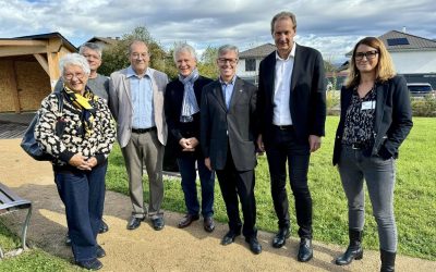 Inauguration du Foyer Le Champ d’Or à Seynod (74) et de son “Jardin de Vie”